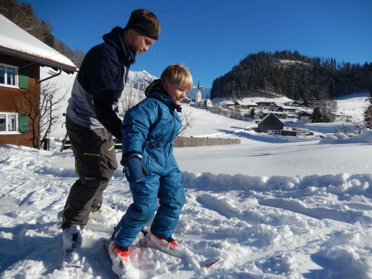 Haus Willi Lägenhet Oberstdorf Exteriör bild