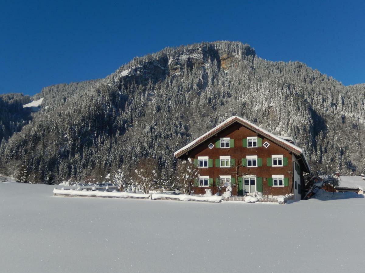 Haus Willi Lägenhet Oberstdorf Exteriör bild
