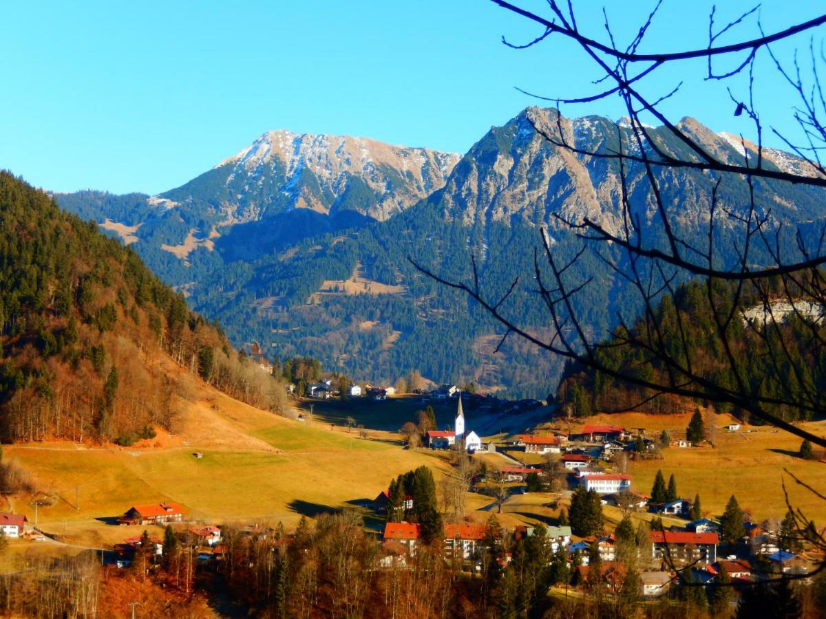 Haus Willi Lägenhet Oberstdorf Exteriör bild